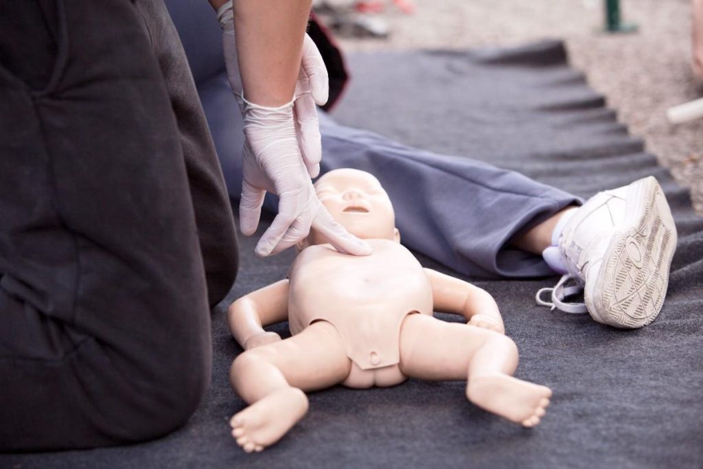 NZSC - infant CPR training manikin