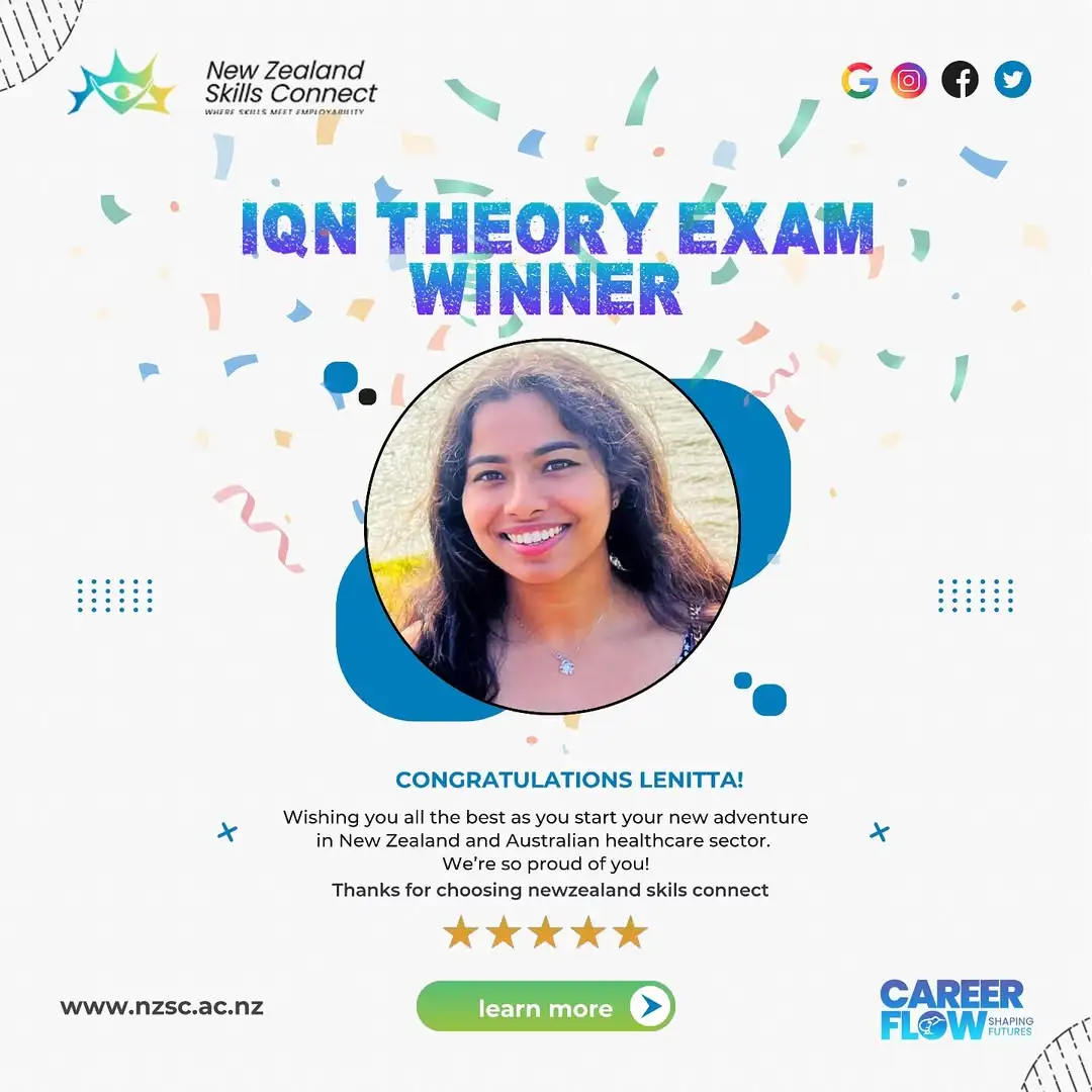IQN EXAM WINNER LENITTA