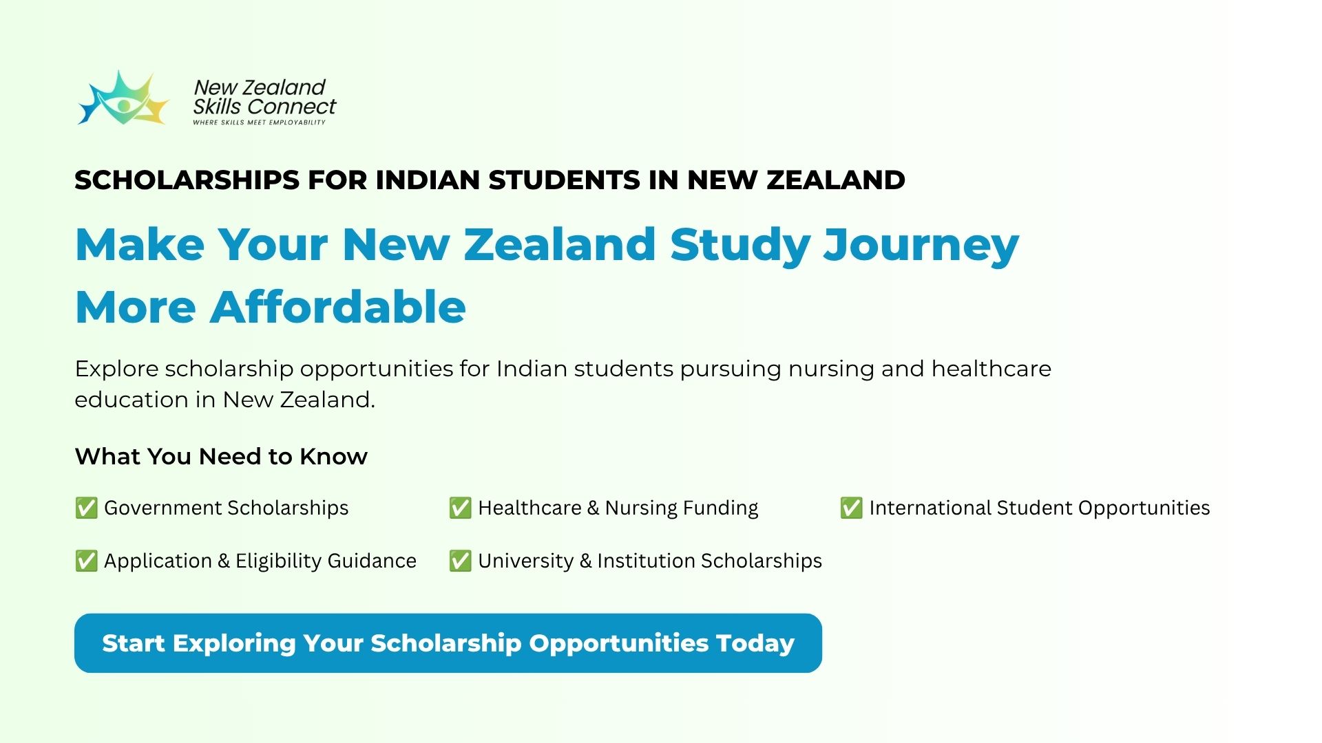 Scholarships for Indian Students in New Zealand